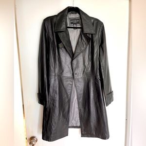 Vintage leather coat
